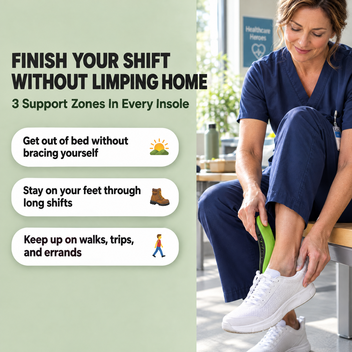 Steadura 12-Hour Support Insoles