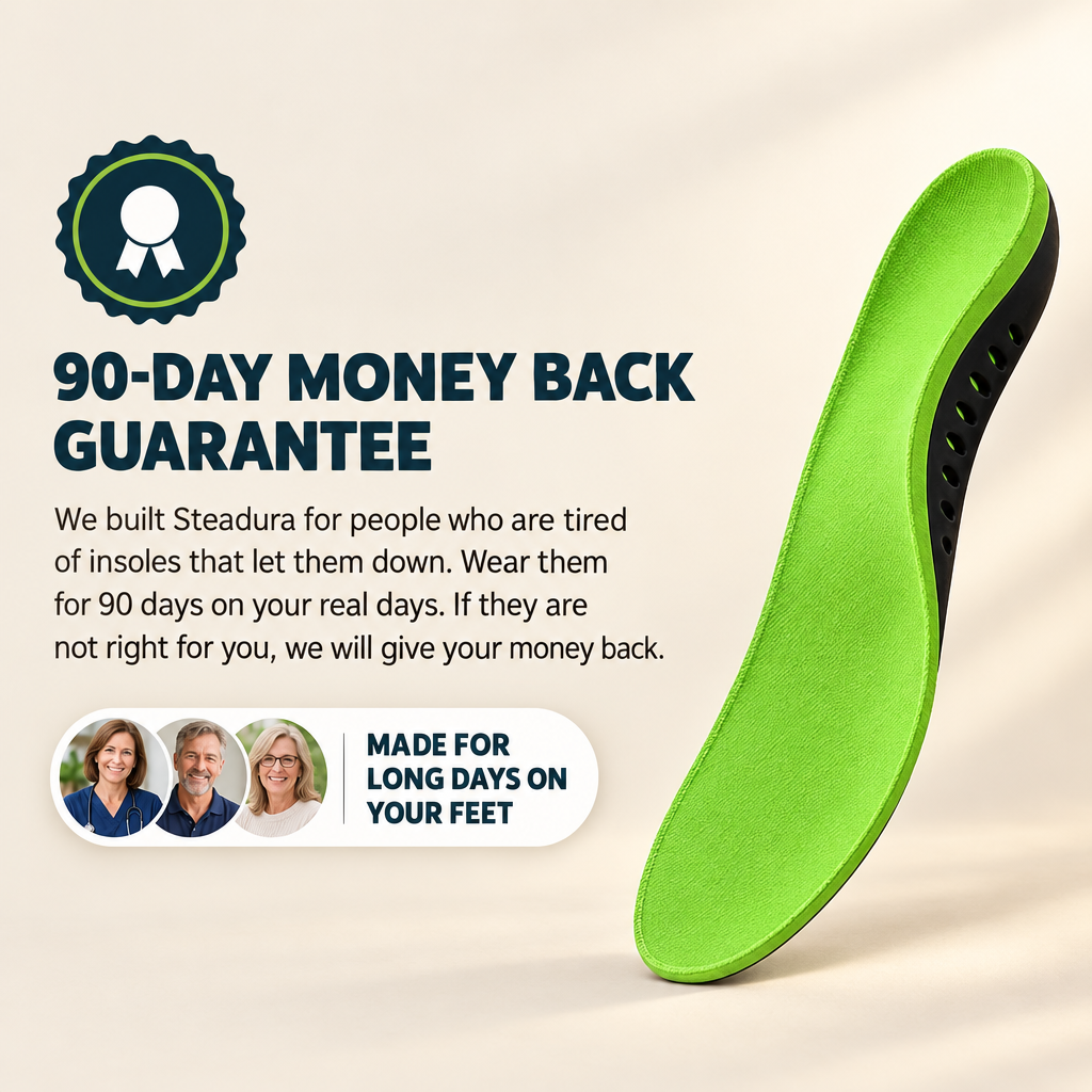 Steadura 12-Hour Support Insoles