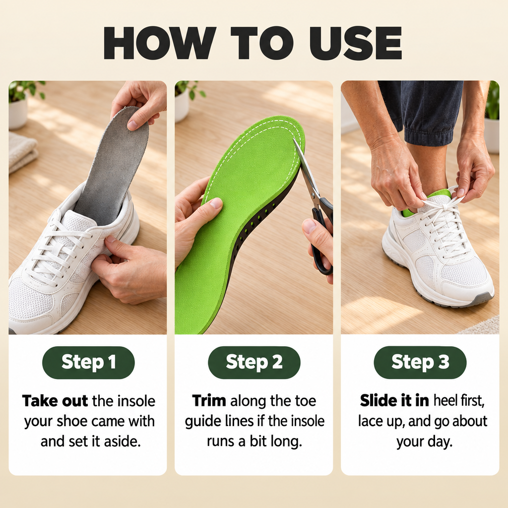 Steadura 12-Hour Support Insoles